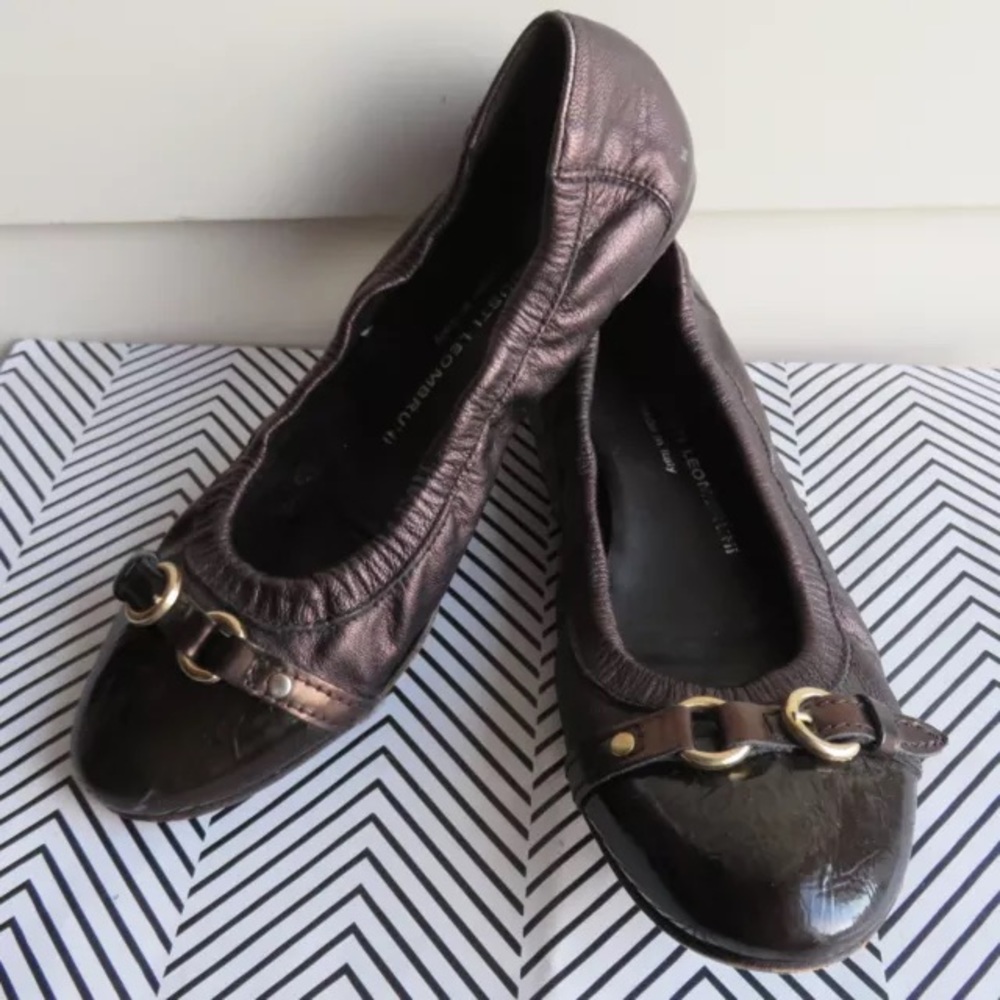 Attilio Giusti Leombruni AGL 36 Buckle Flats 5.5